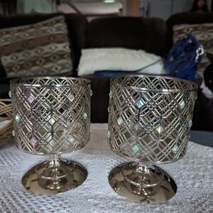 3 wick candle holders.